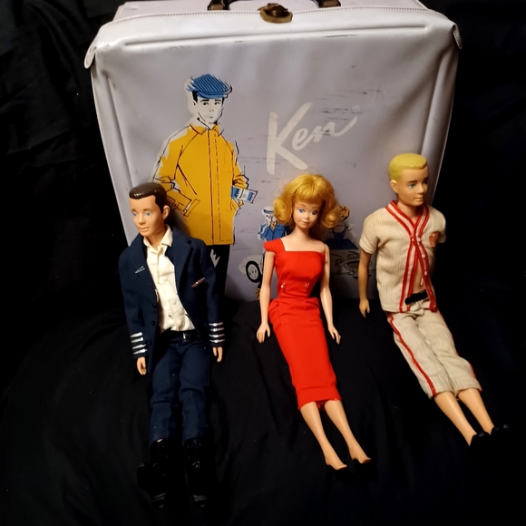 Mattel Other - ORIG VTG 60s Ken Case,Baseball Ken, Pilot Ken & Midge, outfits & more!